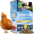 Small Pet Select Chicken Layer Feed Pellets, Food for Chickens and Laying Hens, Poultry and Waterfowl, High Protein and Omega 3, Corn and Soy Free, Non-GMO, 20 lb