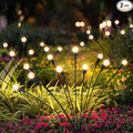 Solar Lights Outdoor Decoration, Waterproof Xmas Outdoor Lights Decor for Yard, Patio, Garden, and Front Porch, 20 LEDs Swing with The Wind (2 Pack, Warm White)
