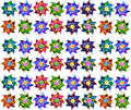 50pcs Plastic Rainbow Pinwheel,Windmill Party Pinwheels DIY Pinwheels Set for Kids Toy Garden Lawn Party Decor (50)
