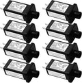 Replacement Yard Inflatable Adapter Power Supply Adaptor - 12V 1.0A 8Pcs - Inflatable Plug Replacement Class 2 Power Supply - for Christmas Tree Light/Thanksgiving Yard Blow Up Decorations