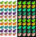 Barydat 80 Pcs Miniature Frog Figurines Luminous Mini Resin Frog Figures Model Garden Decor DIY Terrarium Craft Ornament Accessories for Moss Landscape Decoration (0.98 x 0.98 Inch)