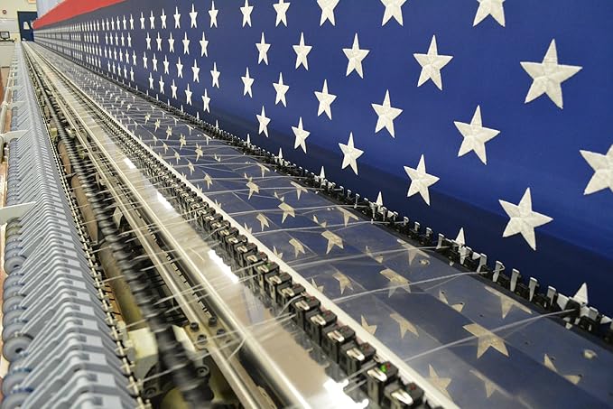 FlagSource FMAA Certified PolyExtra Polyester American Flag with Embroidered Stars and Sewn Stripes, Made in the USA, 5x8'