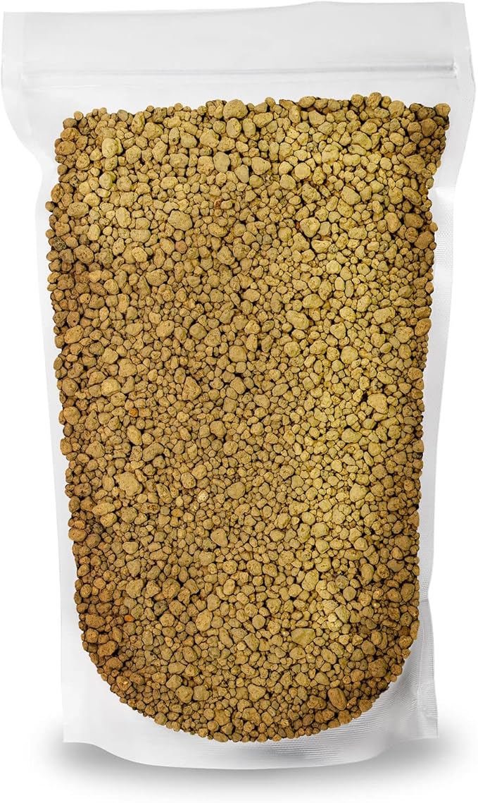 Japanese Hyuga Pumice - Premium Additive for Orchid & Bonsai Tree Soil |Professional Imported Sifted and Ready to Use (5 Quart Bag)