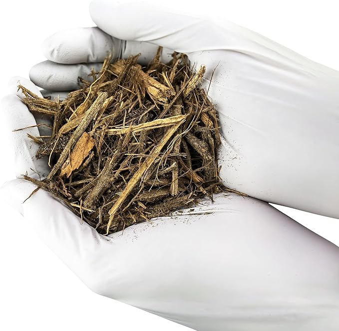 Organic Natural Mulch Cover - Create an Eco-Friendly Garden with Natural Weed Control - 20 QUARTS