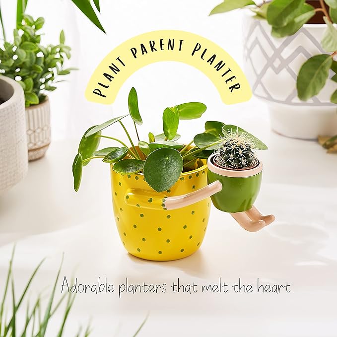 VIRTUNE Planter, Light Yellow