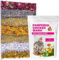 Pampered Chicken Mama Best Eggs Ever! Nesting Herbs for Chickens (16 Ounce/1 Pound) for Chicken Nesting Boxes Calcium Supplement for Chickens | Chicken Feed Supplies, Hen Treats for Coops (1 Bag)