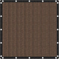 VICLLAX Shade Fabric Sun Shade Cloth with Every 2 FT Grommets for Patio Garden Pergola Cover Canopy 9x23 FT, Mocha