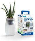 Back to the Roots Self Watering Grow Kit - Glass Hydroponic Planters for Succulents and Cacti - Hassle-Free Self-Watering System