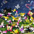 Swaying Solar Butterfly Light, Solar Garden Lights Outdoor Waterproof,Garden Decoration for Yard,Patio,Lawn,Pathway (2 Pack)