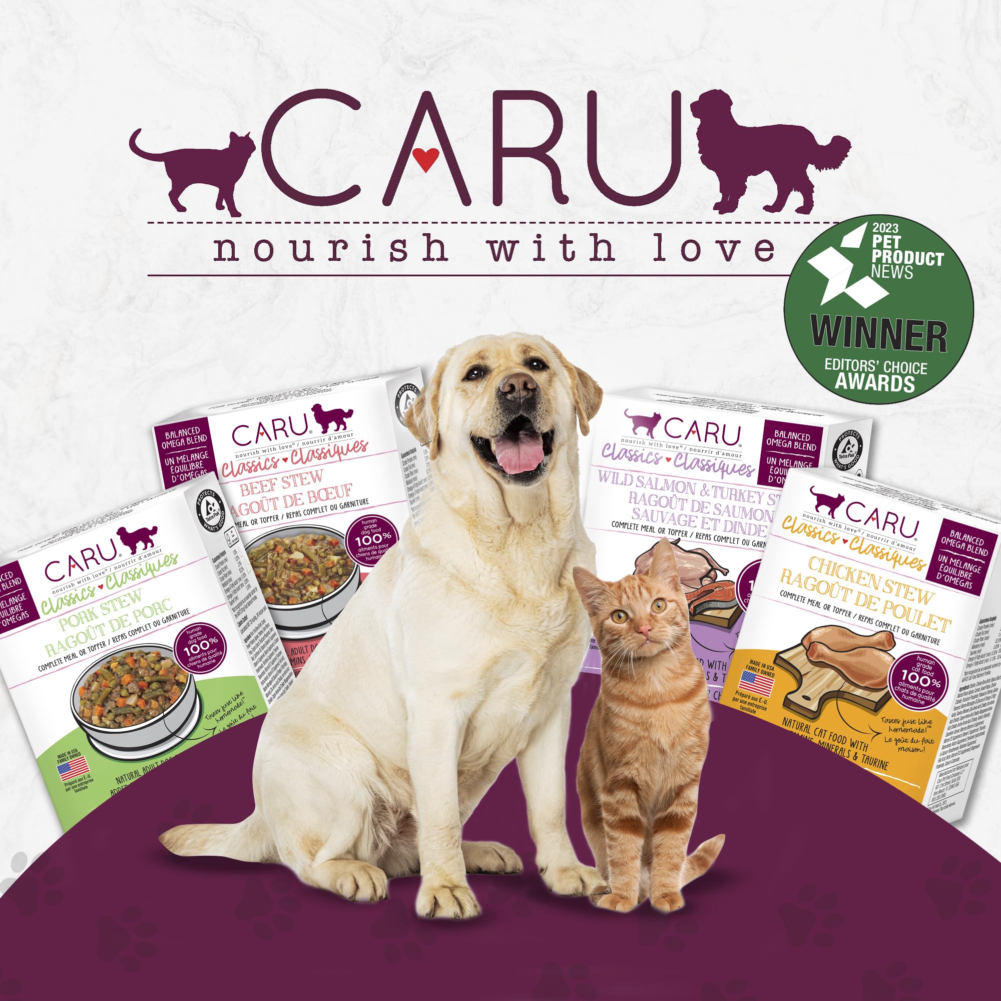 BestBy01/26 Caru Classics Chicken Stew Wet Dog Food 12oz Case of 12