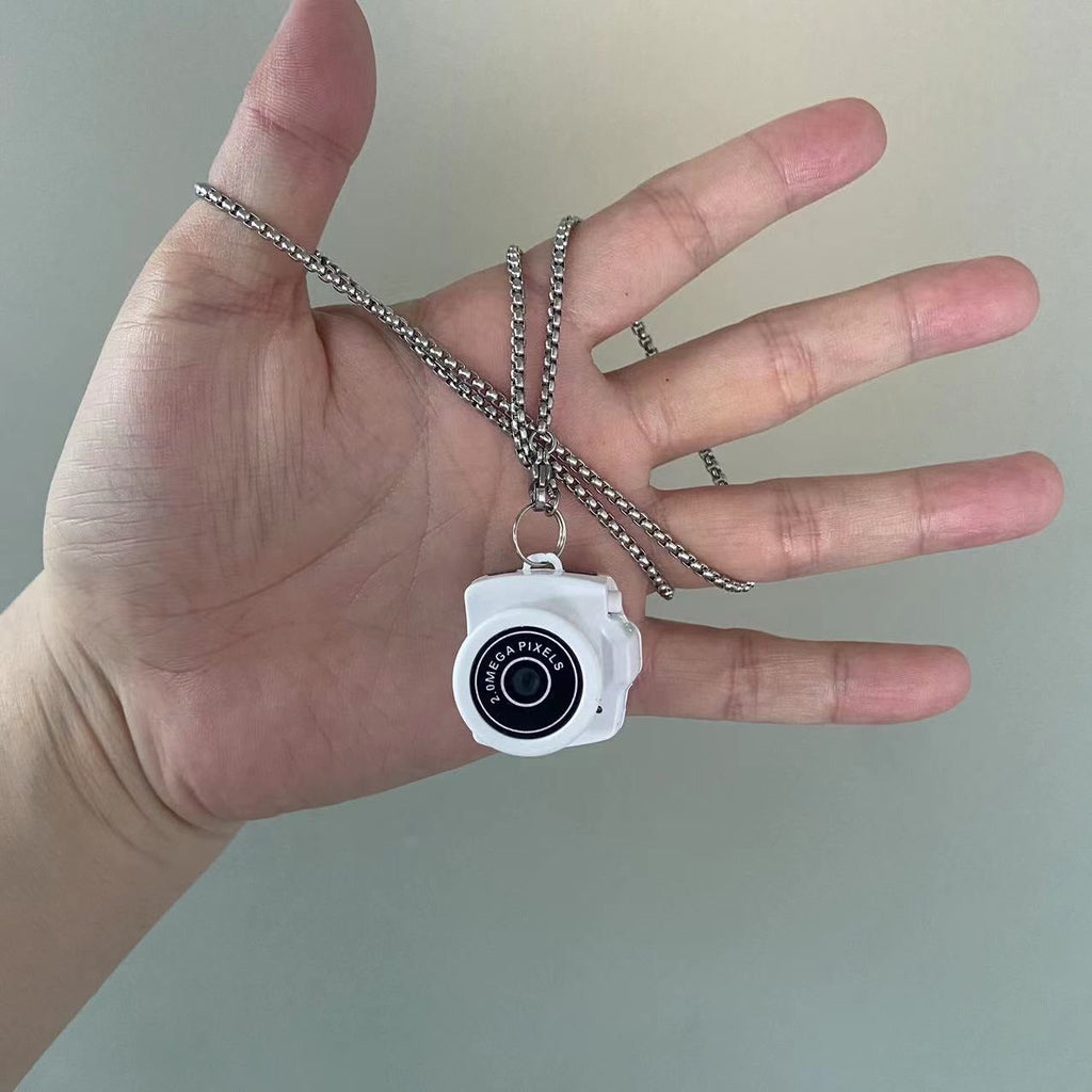 Photographable Necklace Camera Campus HD CCD Small Camera Student Party Campus Travel Record