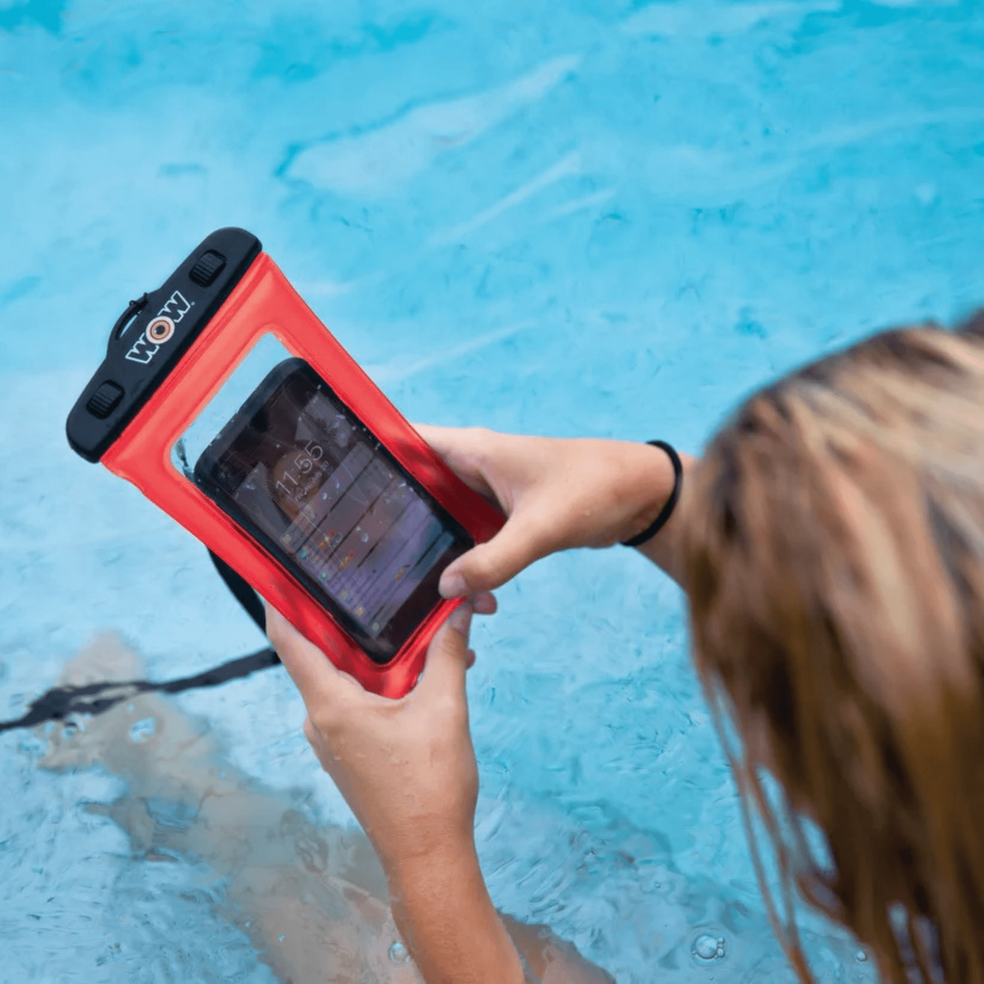 WOW Watersports H2O-Proof Waterproof Smart Phone Holder 4" x 8"