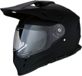 Z1R, Z1R Range Snow Helmet - Dual Pane Anti-Fog Shield, Flat Black, Medium (Part #0121-1114)