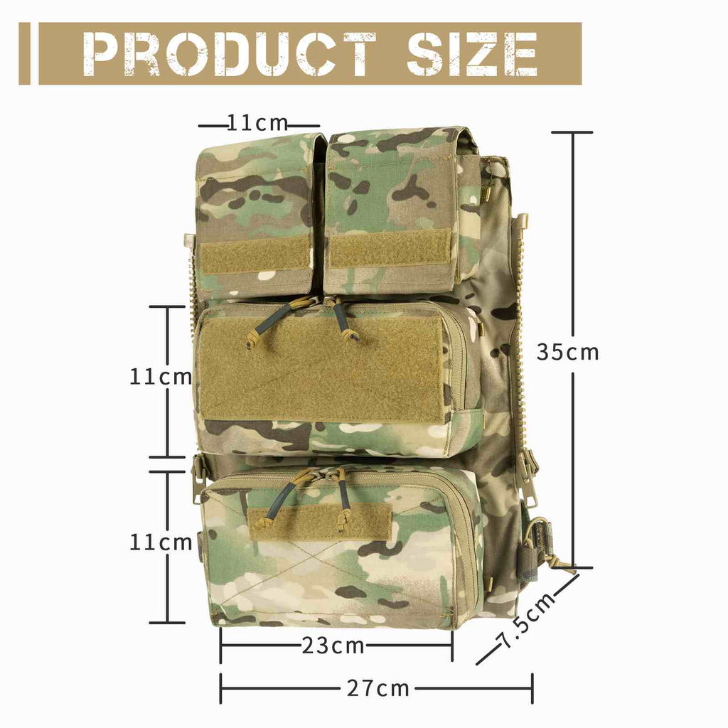 Votagoo Tactical Pouch for AVS JPC2.0 Vest Zip on Panel Mag Pouch