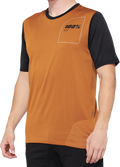 100% Ridecamp Jersey - Terracotta/Black - Small 40027-00015