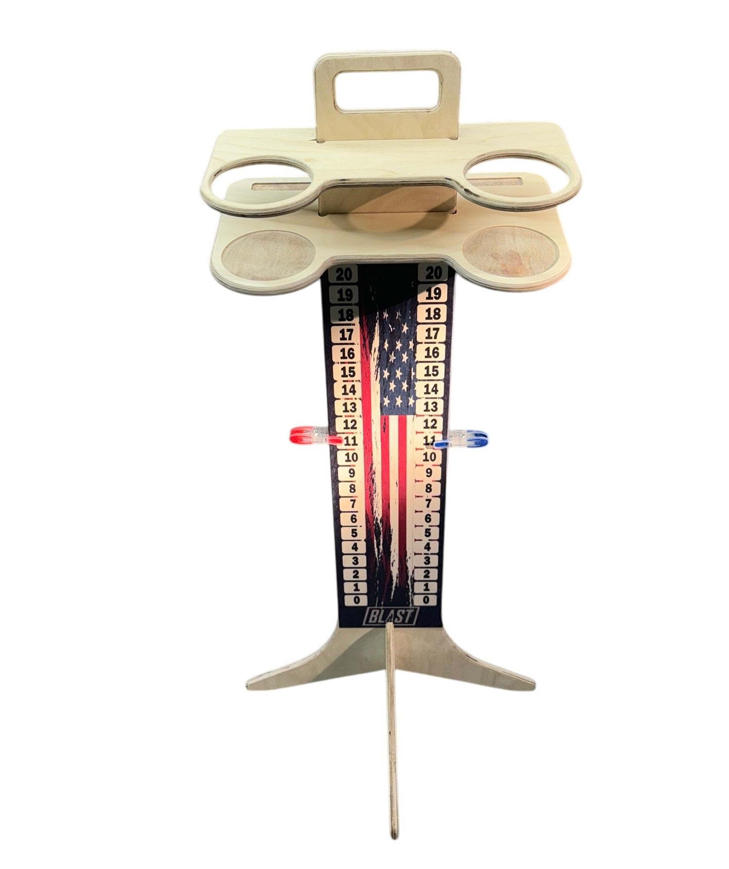 Hunting Buck/Deer American Flag Pro Cornhole Boards