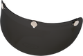 Z1R, Z1R 3-Snap Bubble Visor - Black (Part Number 0132-0558)