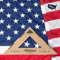 American Flag | American-Sourced Nylon Fabric, Embroidered Stars, Hand-Stitched | Proudly Made in USA (3' x 5')
