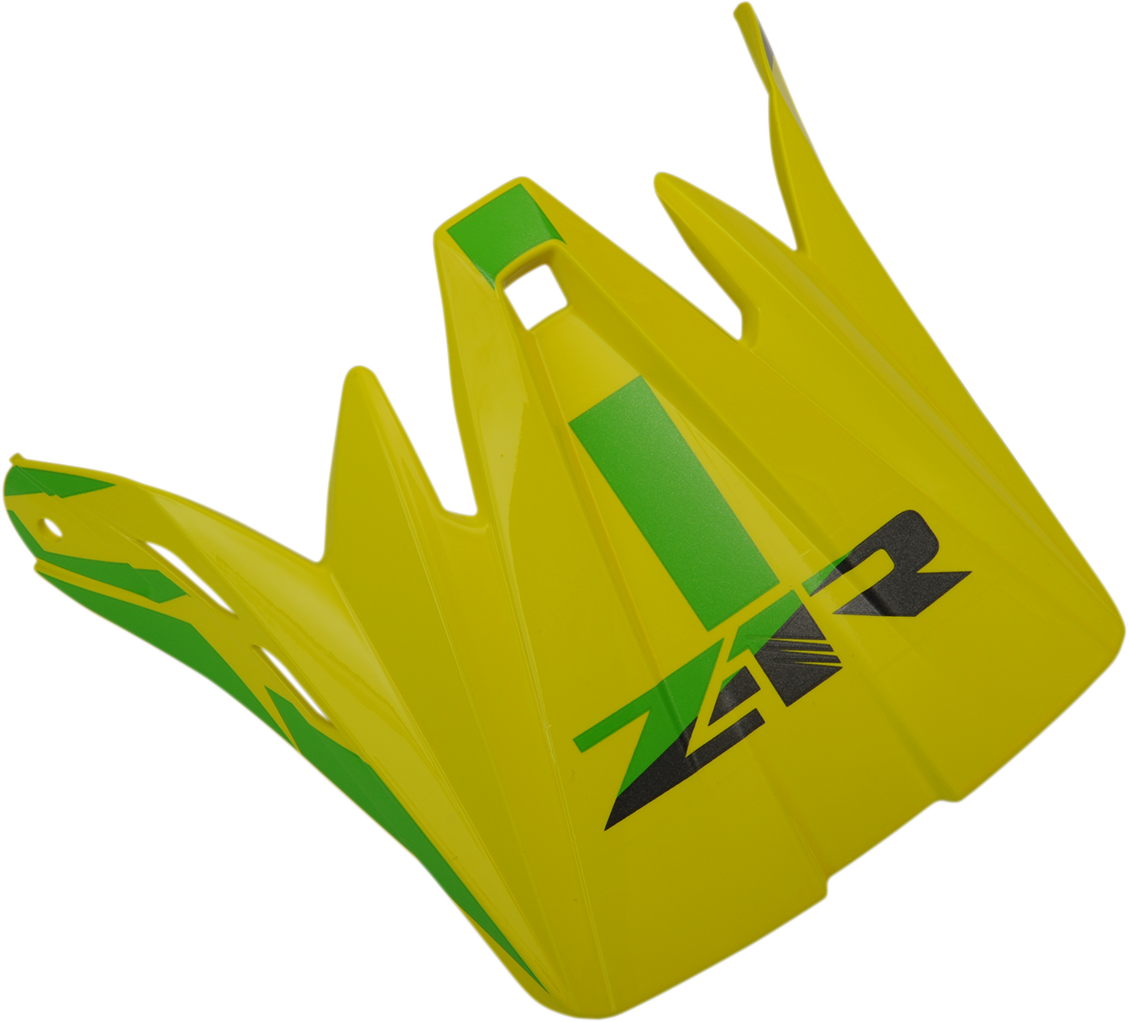 Z1R, Z1R Child Rise Visor Kit - Hi-Vis Yellow/Green (Part Number 0132-1236)