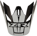 Z1R, Z1R Rise Visor Kit - Ascend - Black and White for Z1R Rise Helmets (Part #0132-1245)