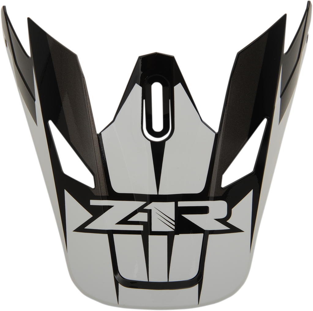 Z1R, Z1R Rise Visor Kit - Ascend - Black and White for Z1R Rise Helmets (Part #0132-1245)