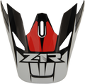 Z1R, Z1R Rise Visor Kit - Ascend Red (Part Number 0132-1247) for Z1R Rise Helmets