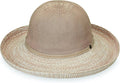 Wallaroo Women’s Victoria Two-Toned Sun Hat – UPF 50+ Sun Protection, Wide Brim, Adjustable, Cotton Lining, Summer Holiday