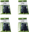 Raindrip 312050 312050B Single Barbed Connectors, 1/4-Inch, 50 Per Bag, Blacks Pack of 4