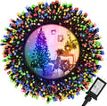 Christmas Lights,200 LED 72FT Outdoor/Indoor Christmas Lights Plug in with 8 Modes & Timer & Memory Function, Waterproof Christmas Lights Outdoor for Holiday Party Christmas Tree Deco