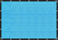 VICLLAX Shade Fabric Sun Shade Cloth with Every 2 FT Grommets for Patio Garden Pergola Cover Canopy 14x23 FT, Mixed Turquoise
