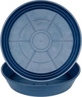 Plant Saucer 14 Inch 2 Pack 6 8 10 12 14 16 18 20 25, Plastic Plant Trays for Pots，Extra-Deep Plant Water Dray Tray, Bird Bath Bowl, Heavy Flower Plant Saucers Indoors and Outdoor No Holes