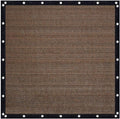 VICLLAX Shade Fabric Sun Shade Cloth Privacy Screen with Grommets for Patio Garden Pergola Cover Canopy 10x10 FT, Mocha