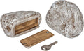 Hide a Key Fake Rock,Looks and Feels Like a Real Rock Spare Key Safe or other Small Objects for Outdoor Garden or Yard