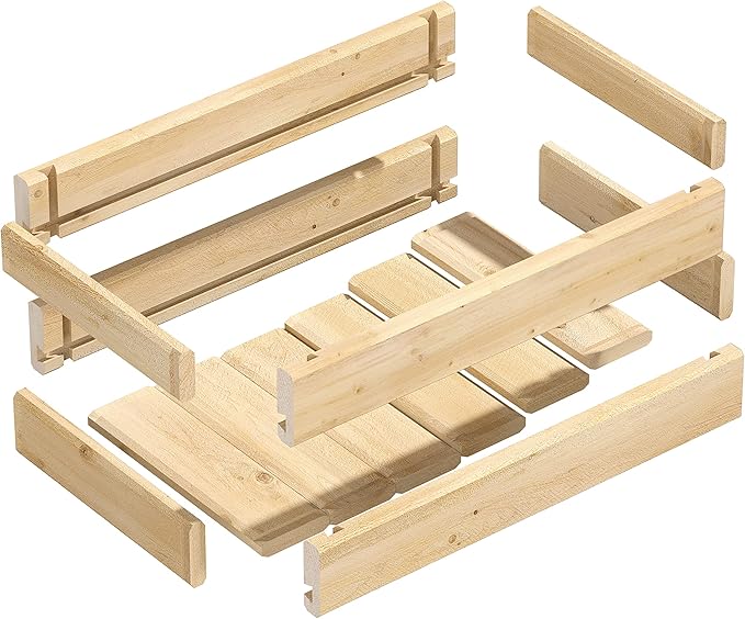 Greenes Fence Cedar Wood Planter Box with Wall Mount Brackets, 21" x 11" x 7" - Made in USA with North American Cedar