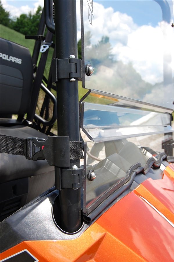 Trail Armor Polaris Fast Clamp CoolFlo Windshield for2012-14 Ranger Midsize 400 / 500 / Model