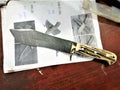 CUSTOM HANDMADE DAMASCUS HUNTER PUMA KNIFE | PUMA KNIFE