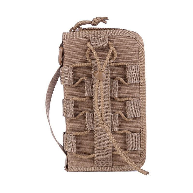 Ma Gaixian's Same Style Xuanwu Tactical Wallet Men's Handbag Outdoor Large Capacity Military Camo Wallet Mobile Case