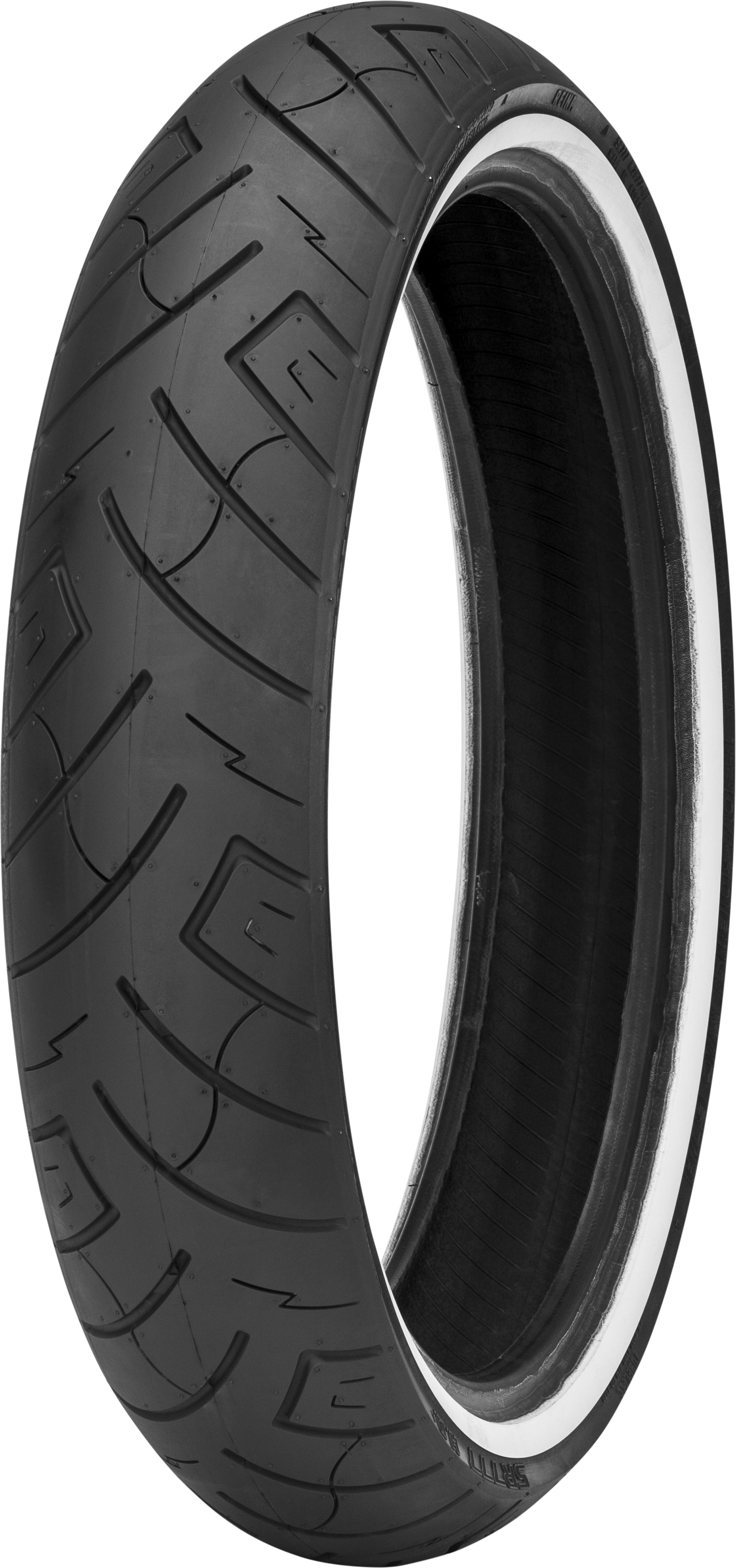 SHINKO, Shinko Tire 777 Cruiser HD Front 120/70-21 V-Belt Bias with White Sidewalls