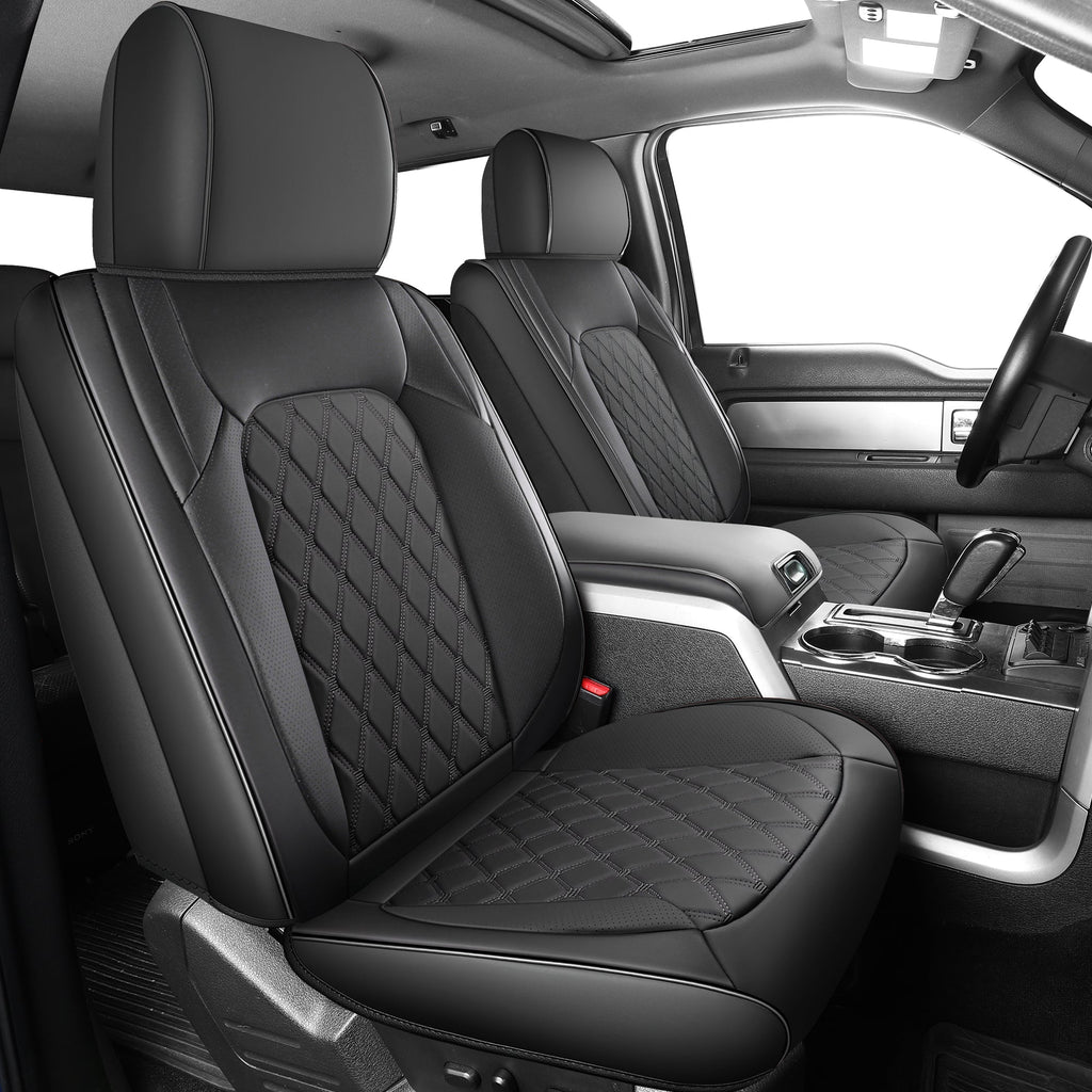 Umbrauto Truck Seat Covers for Silverado/Sierra,Black
