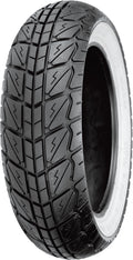 SHINKO, Shinko SR723 Series 12 Inch Scooter Tire - 110/70-12 47P Bias Tubeless, White Wall Available