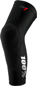 100% Teratec Knee Guards - Black - XL 70003-00004