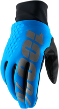 100% Hydromatic Brisker Gloves - Blue - Medium 10018-00006