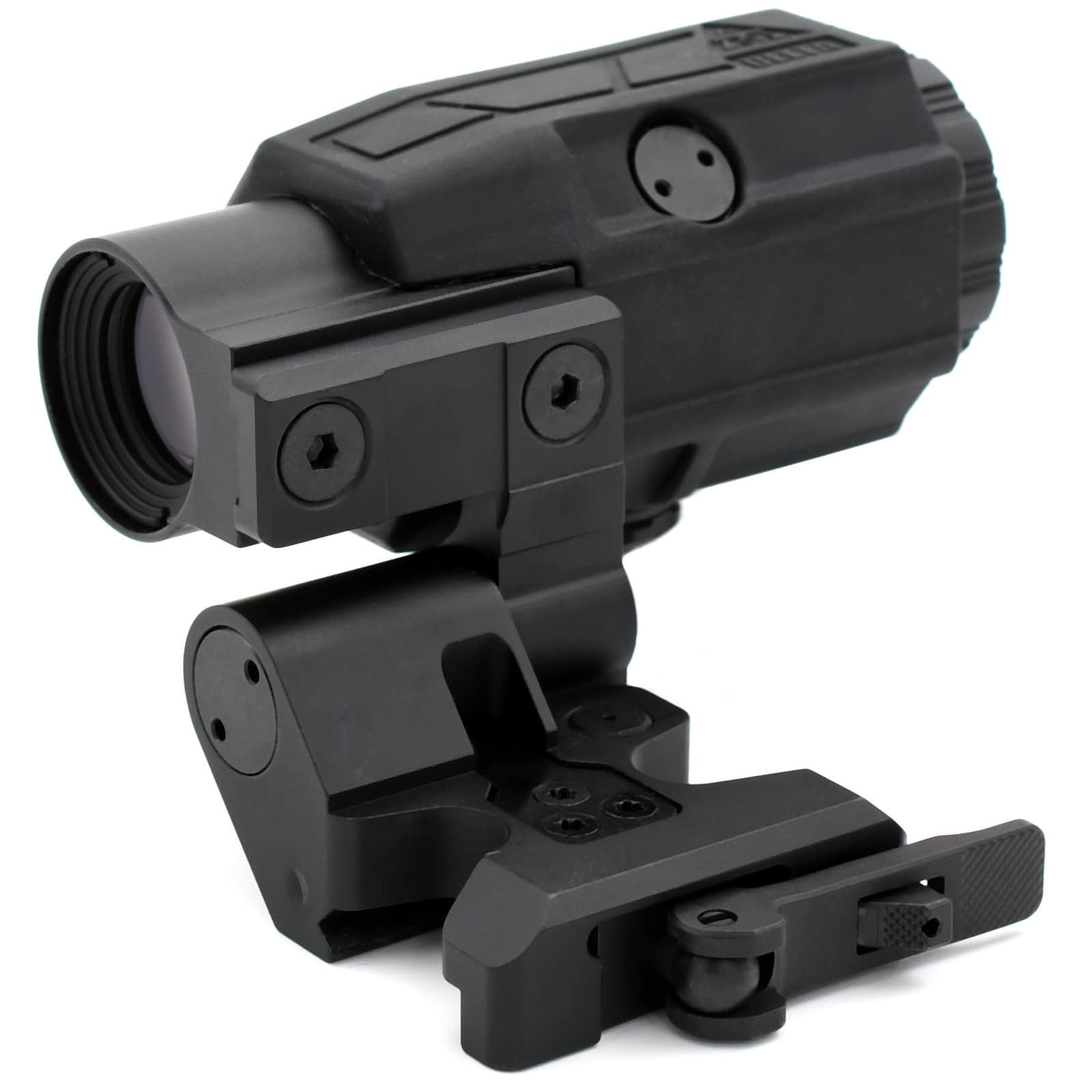AT3 DELTA 3x Red Dot Magnifier with QD Flip-to-Side Mount