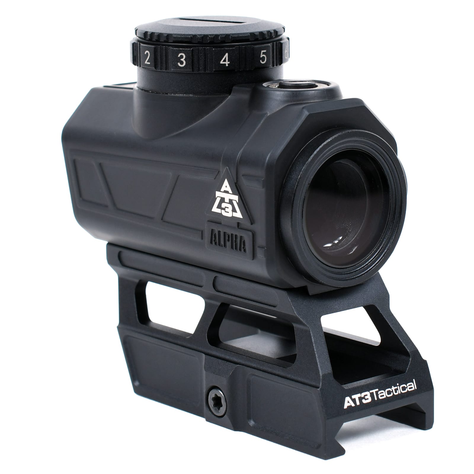 AT3 ALPHA Micro Red Dot with Shake Awake and Cantilever Riser