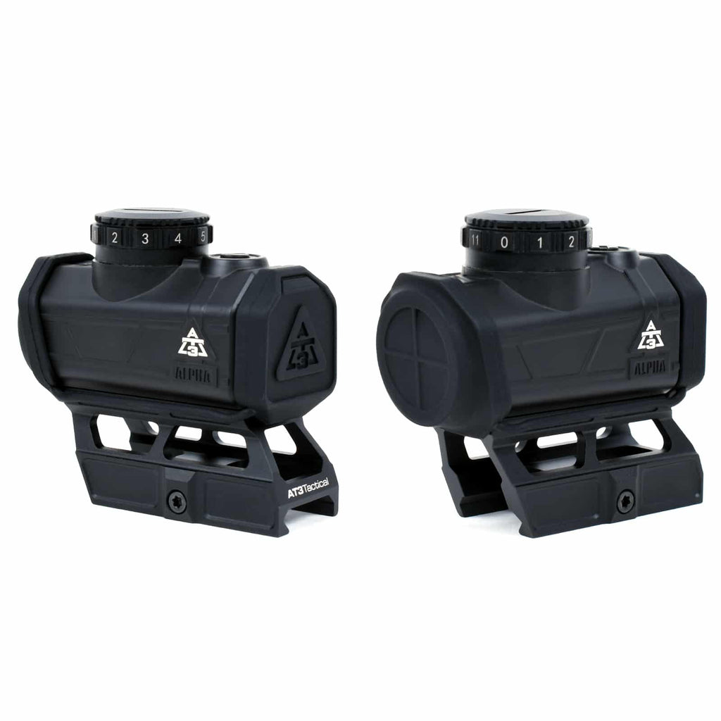 AT3 ALPHA Micro Red Dot with Shake Awake and Cantilever Riser