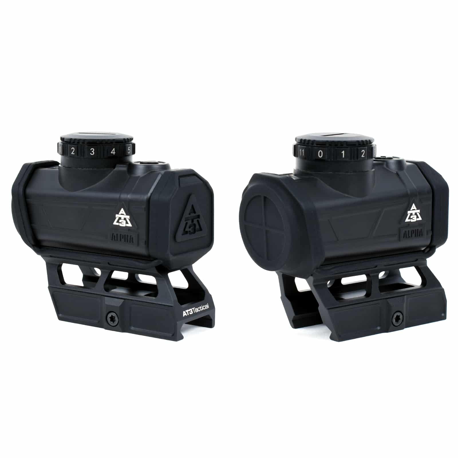 AT3 ALPHA Micro Red Dot with Shake Awake and Cantilever Riser