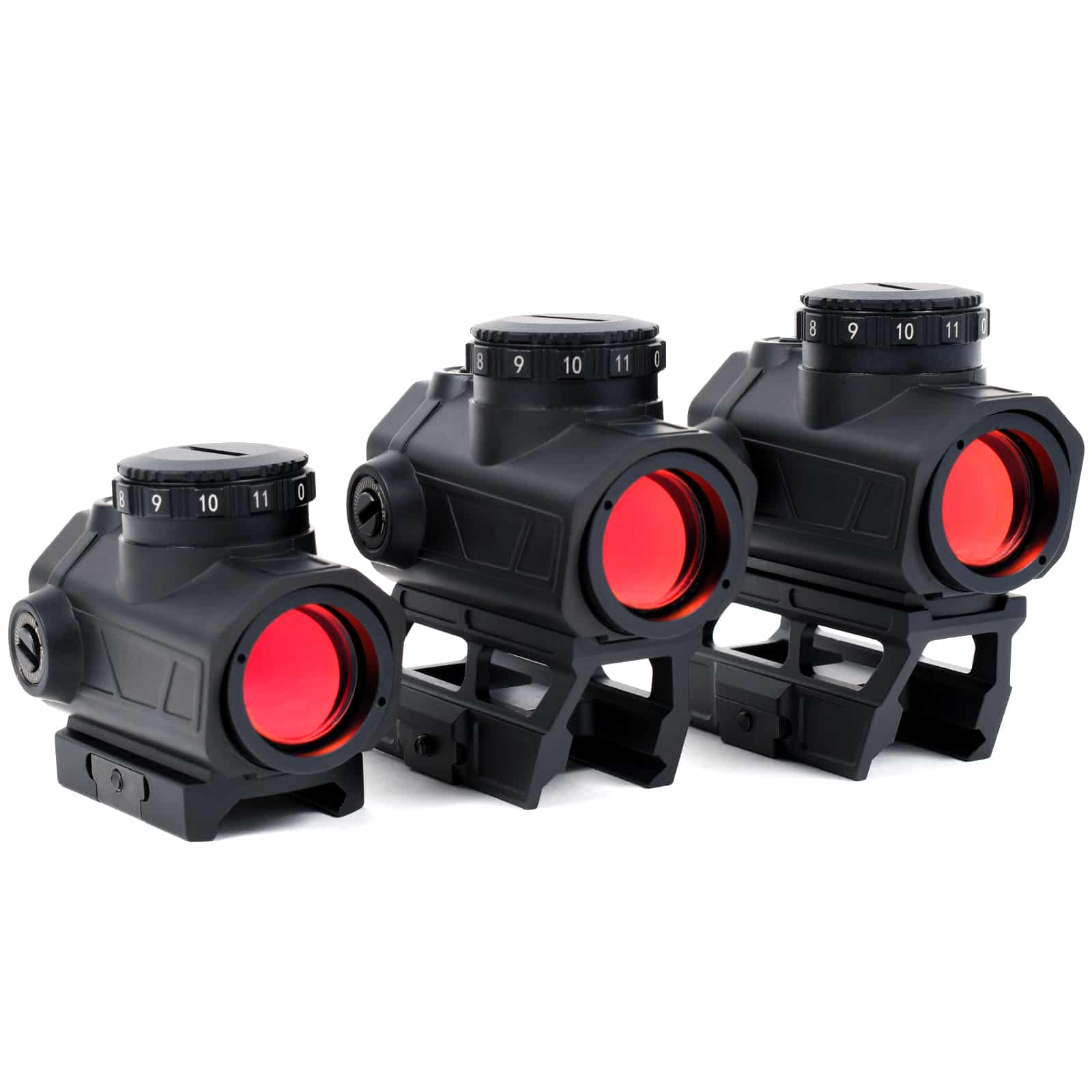 AT3 ALPHA Micro Red Dot with Shake Awake and Cantilever Riser