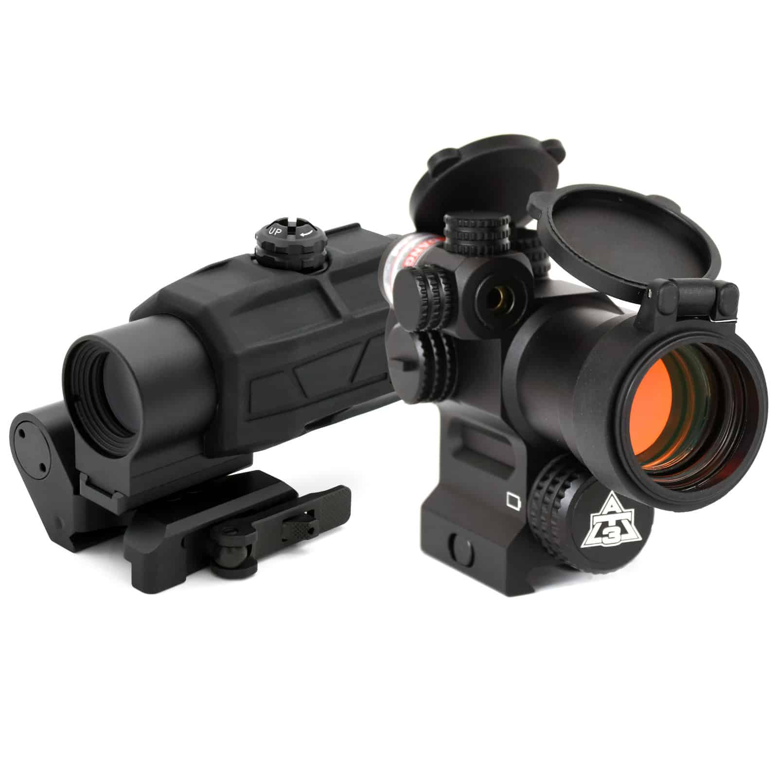 AT3 LEOS and DELTA Red Dot/Magnifier Kit