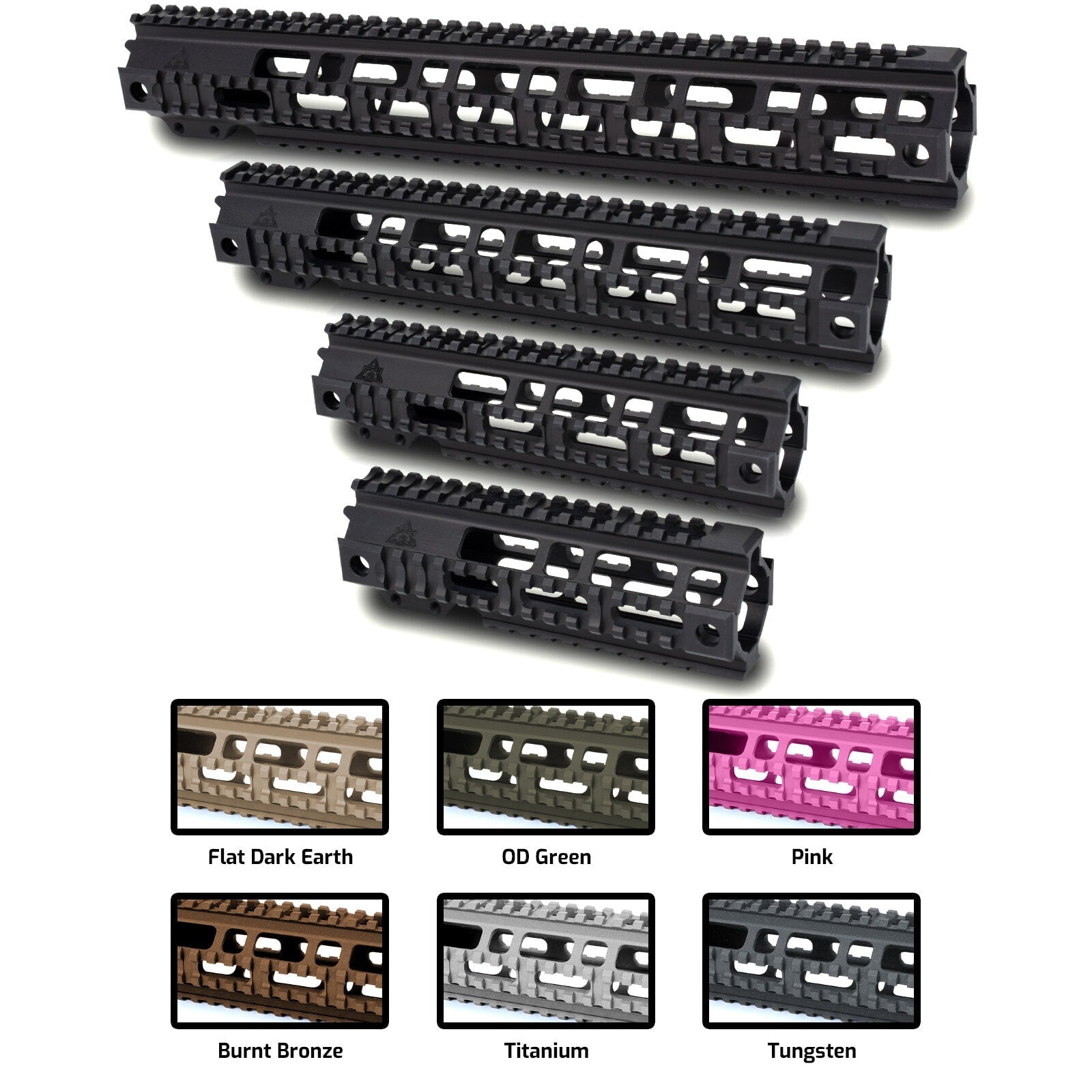 AT3 Pro Quad Rail Free Float AR-15 Handguard