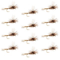 Adams Parachute Classic Dry Fly - 12 Flies Hook Size 14